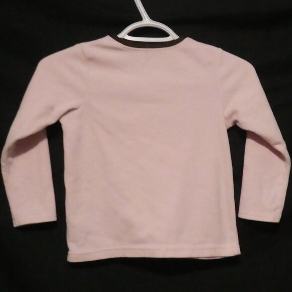 CARTER'S - Super Comfy | Size 5 | Soft Fleece Pajama Shirt | Sleeping Cat Design - Picture 2 of 15